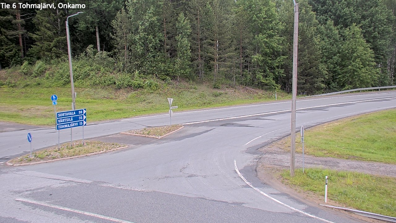 Kelikamerat Kuva Tie 6 Tohmajärvi, Onkamo, Tohmajärvi, Pohjois-Karjala