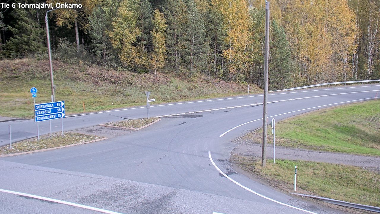 Kelikamerat Kuva Tie 6 Tohmajärvi, Onkamo, Tohmajärvi, Pohjois-Karjala