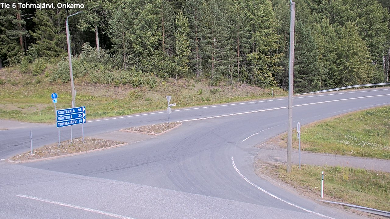 Kelikamerat Kuva Tie 6 Tohmajärvi, Onkamo, Tohmajärvi, Pohjois-Karjala