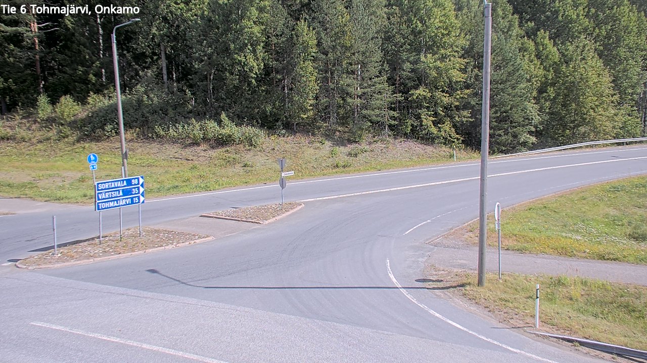 Kelikamerat Kuva Tie 6 Tohmajärvi, Onkamo, Tohmajärvi, Pohjois-Karjala