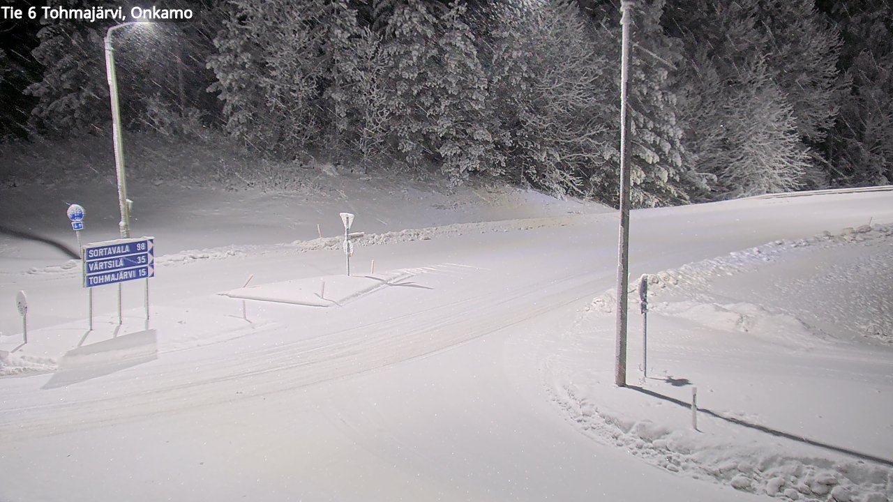 Kelikamerat Kuva Tie 6 Tohmajärvi, Onkamo, Tohmajärvi, Pohjois-Karjala