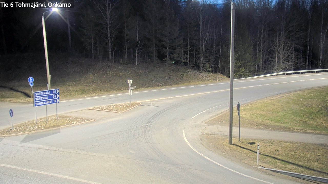 Weather Camera Image Road 6 Tohmajärvi, Onkamo, Tohmajärvi, Pohjois-Karjala