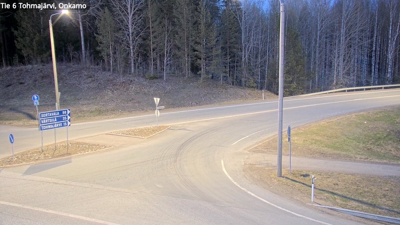 Weather Camera Image Road 6 Tohmajärvi, Onkamo, Tohmajärvi, Pohjois-Karjala