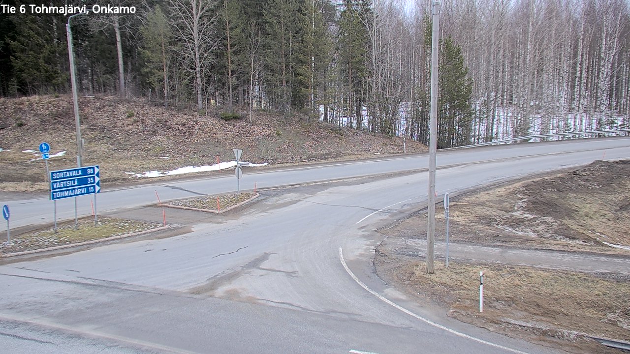 Kelikamerat Kuva Tie 6 Tohmajärvi, Onkamo, Tohmajärvi, Pohjois-Karjala