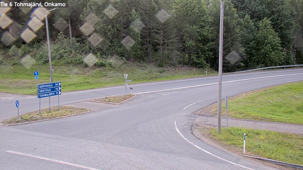 Weather Camera Image Road 6 Tohmajärvi, Onkamo, Tohmajärvi, Pohjois-Karjala