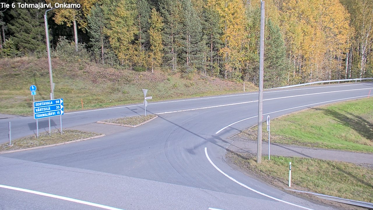 Kelikamerat Kuva Tie 6 Tohmajärvi, Onkamo, Tohmajärvi, Pohjois-Karjala