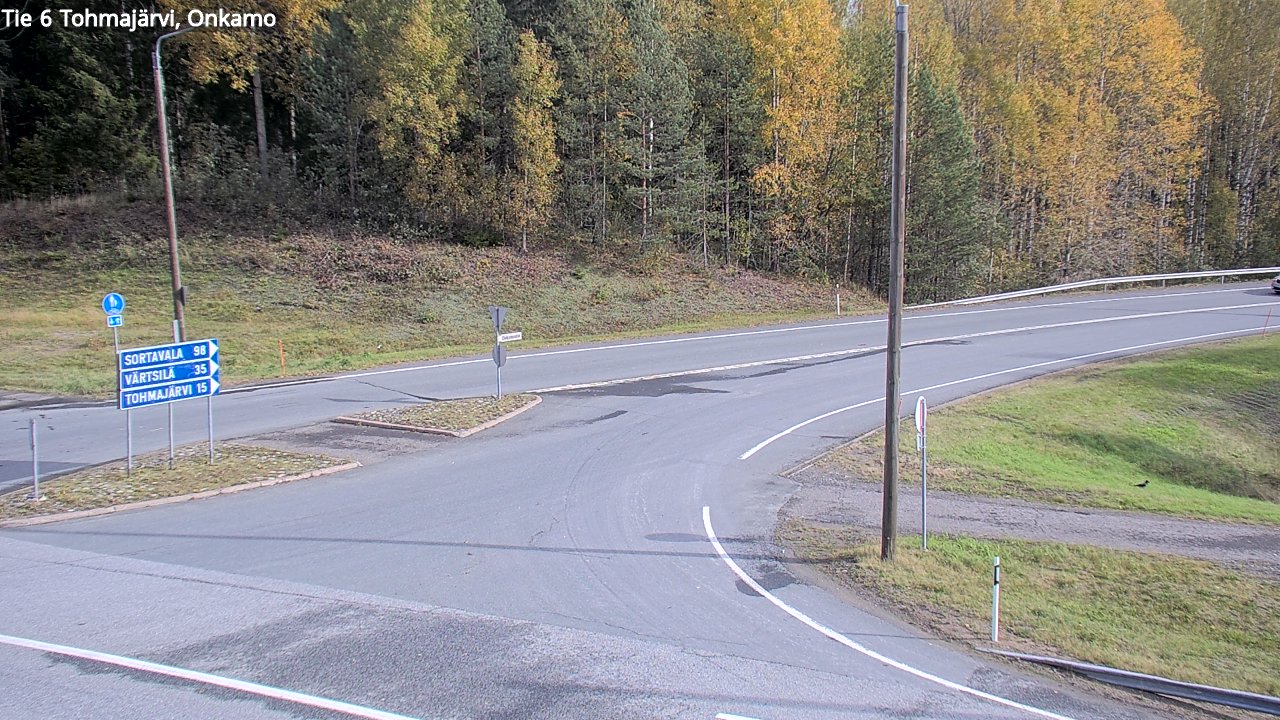 Weather Camera Image Road 6 Tohmajärvi, Onkamo, Tohmajärvi, Pohjois-Karjala