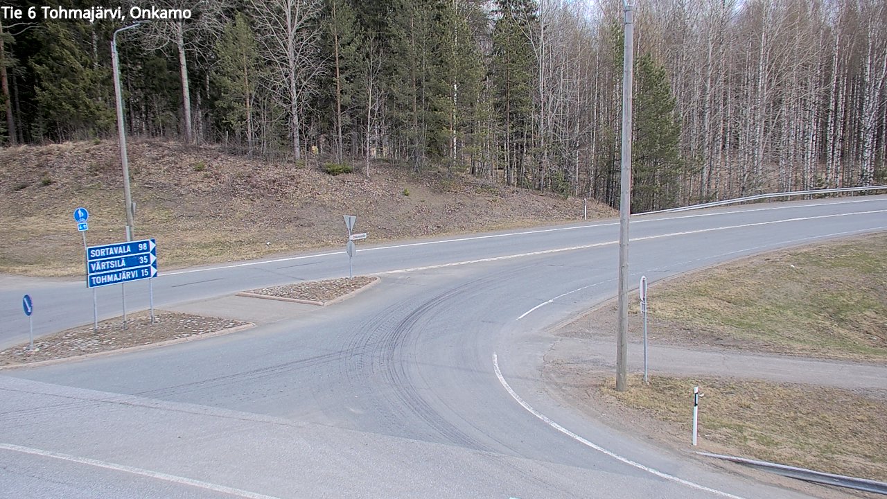 Weather Camera Image Road 6 Tohmajärvi, Onkamo, Tohmajärvi, Pohjois-Karjala