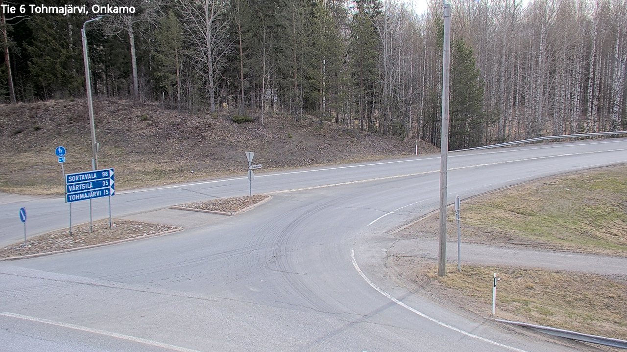 Weather Camera Image Road 6 Tohmajärvi, Onkamo, Tohmajärvi, Pohjois-Karjala