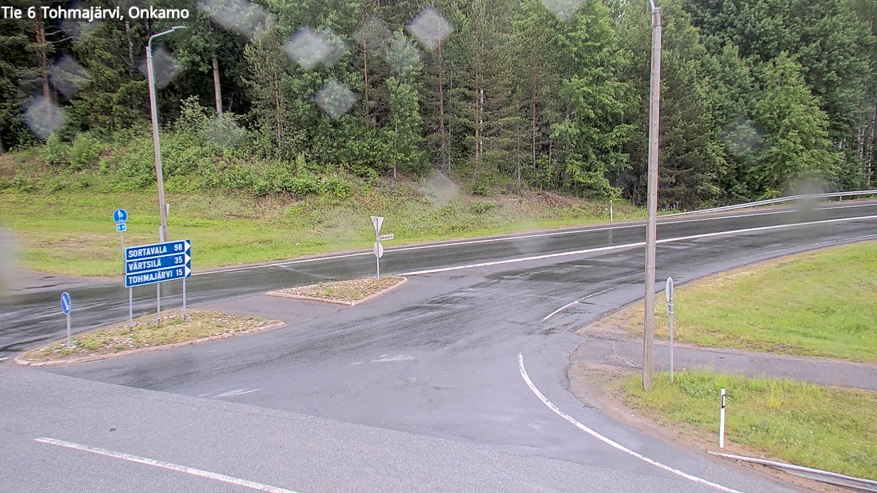 Kelikamerat Kuva Tie 6 Tohmajärvi, Onkamo, Tohmajärvi, Pohjois-Karjala