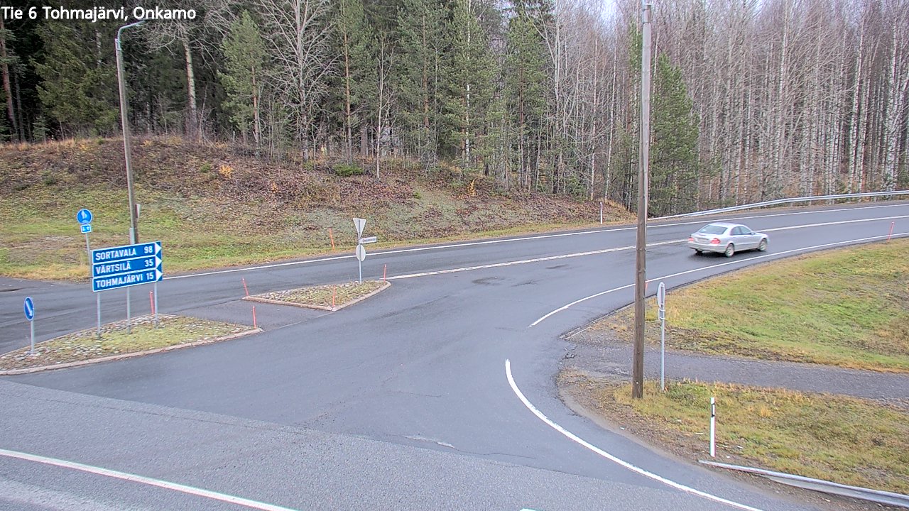 Kelikamerat Kuva Tie 6 Tohmajärvi, Onkamo, Tohmajärvi, Pohjois-Karjala