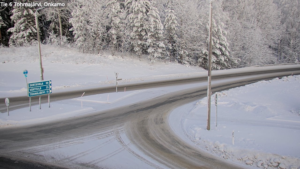 Kelikamerat Kuva Tie 6 Tohmajärvi, Onkamo, Tohmajärvi, Pohjois-Karjala