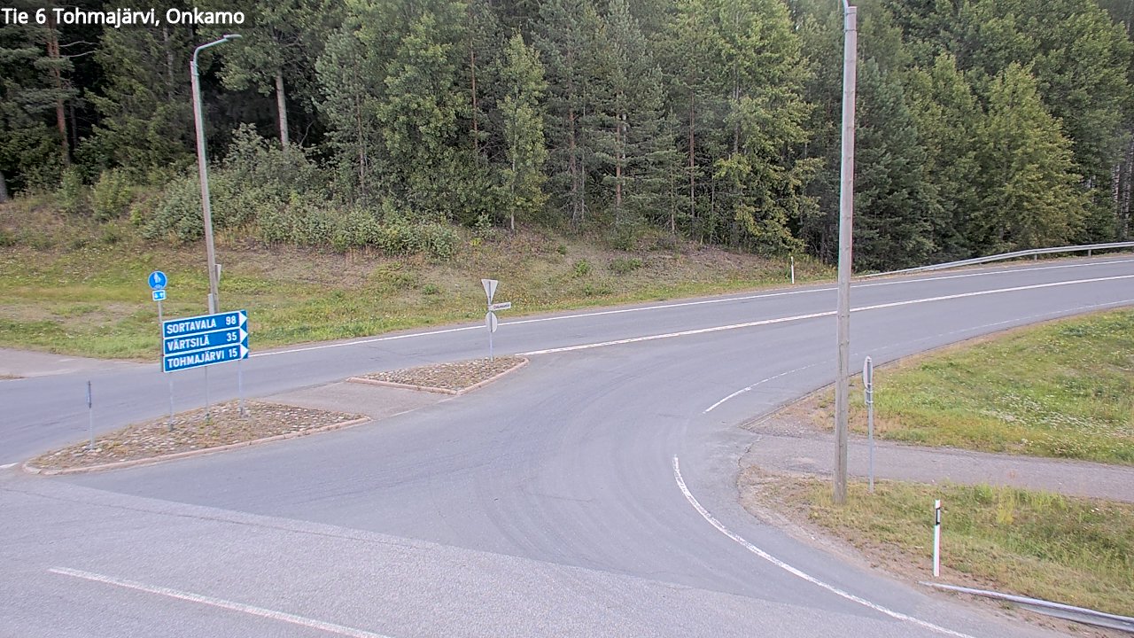 Kelikamerat Kuva Tie 6 Tohmajärvi, Onkamo, Tohmajärvi, Pohjois-Karjala