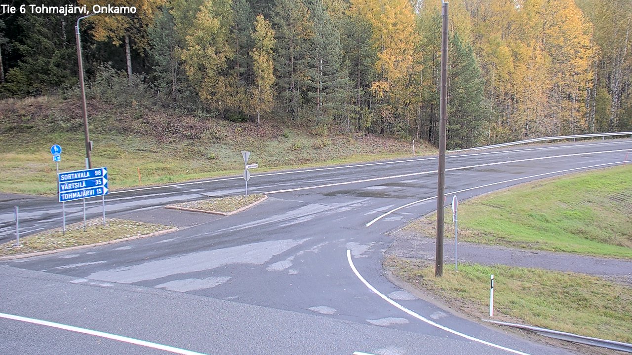 Weather Camera Image Road 6 Tohmajärvi, Onkamo, Tohmajärvi, Pohjois-Karjala