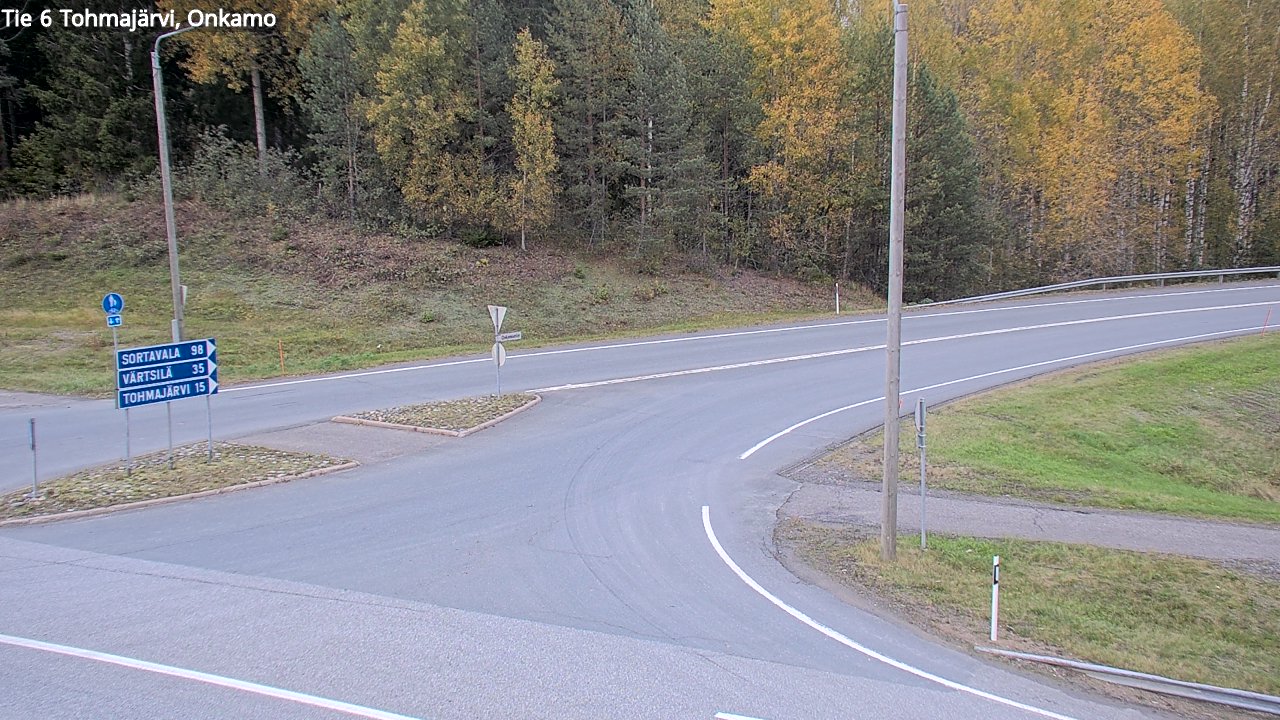 Kelikamerat Kuva Tie 6 Tohmajärvi, Onkamo, Tohmajärvi, Pohjois-Karjala