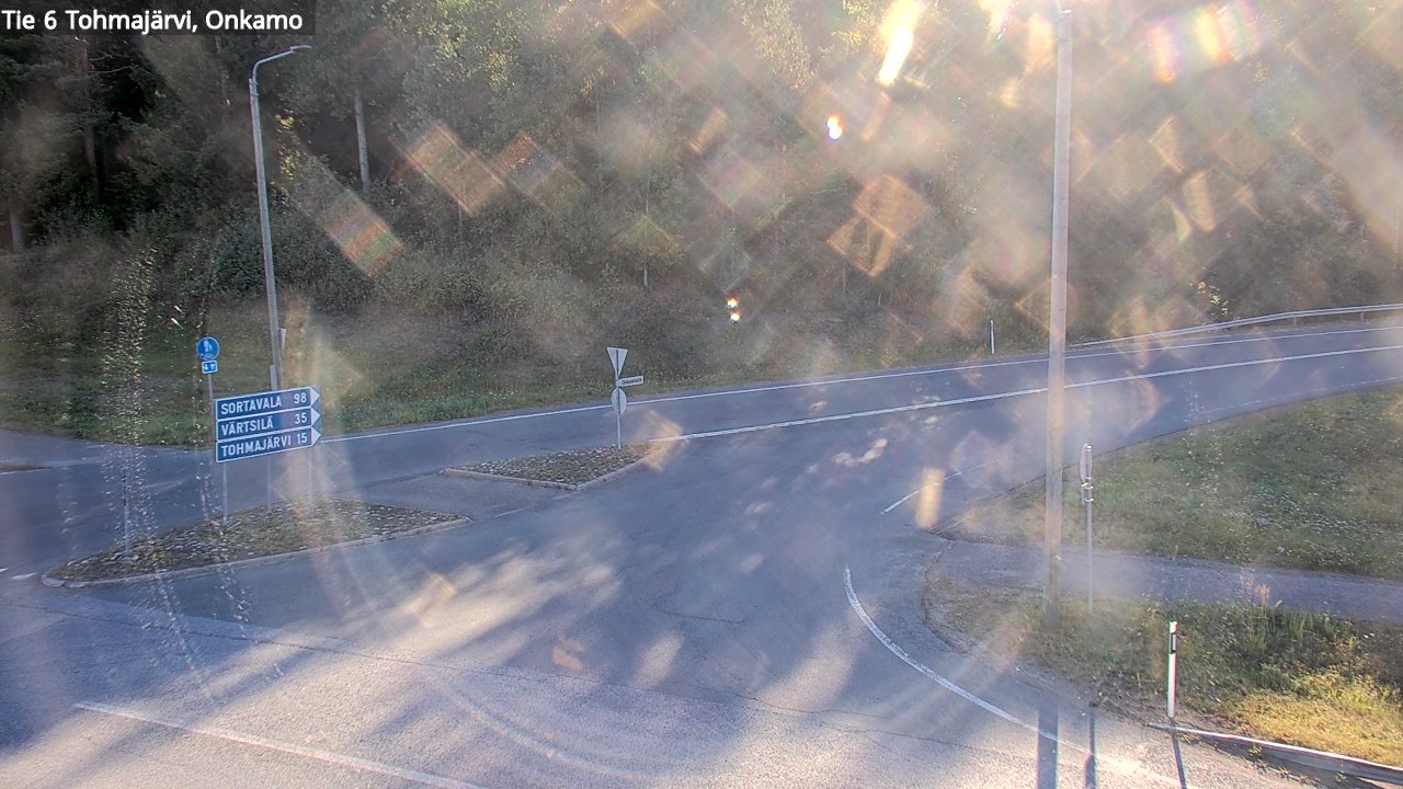 Weather Camera Image Väg 6 Tohmajärvi, Onkamo, Tohmajärvi, Pohjois-Karjala