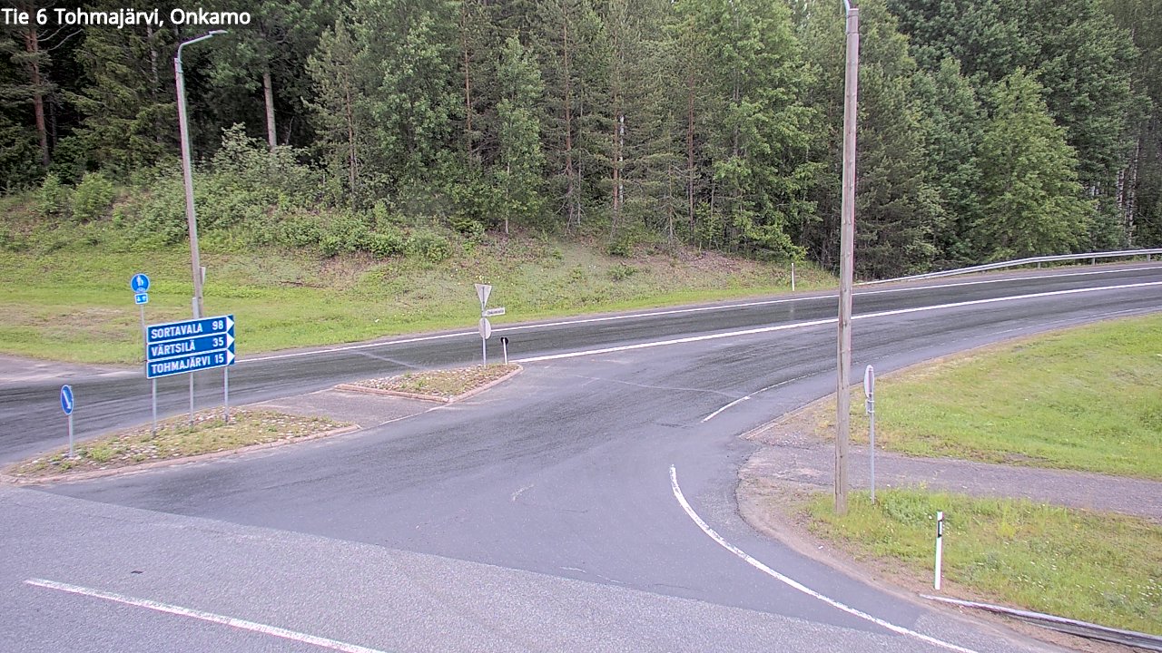 Weather Camera Image Road 6 Tohmajärvi, Onkamo, Tohmajärvi, Pohjois-Karjala