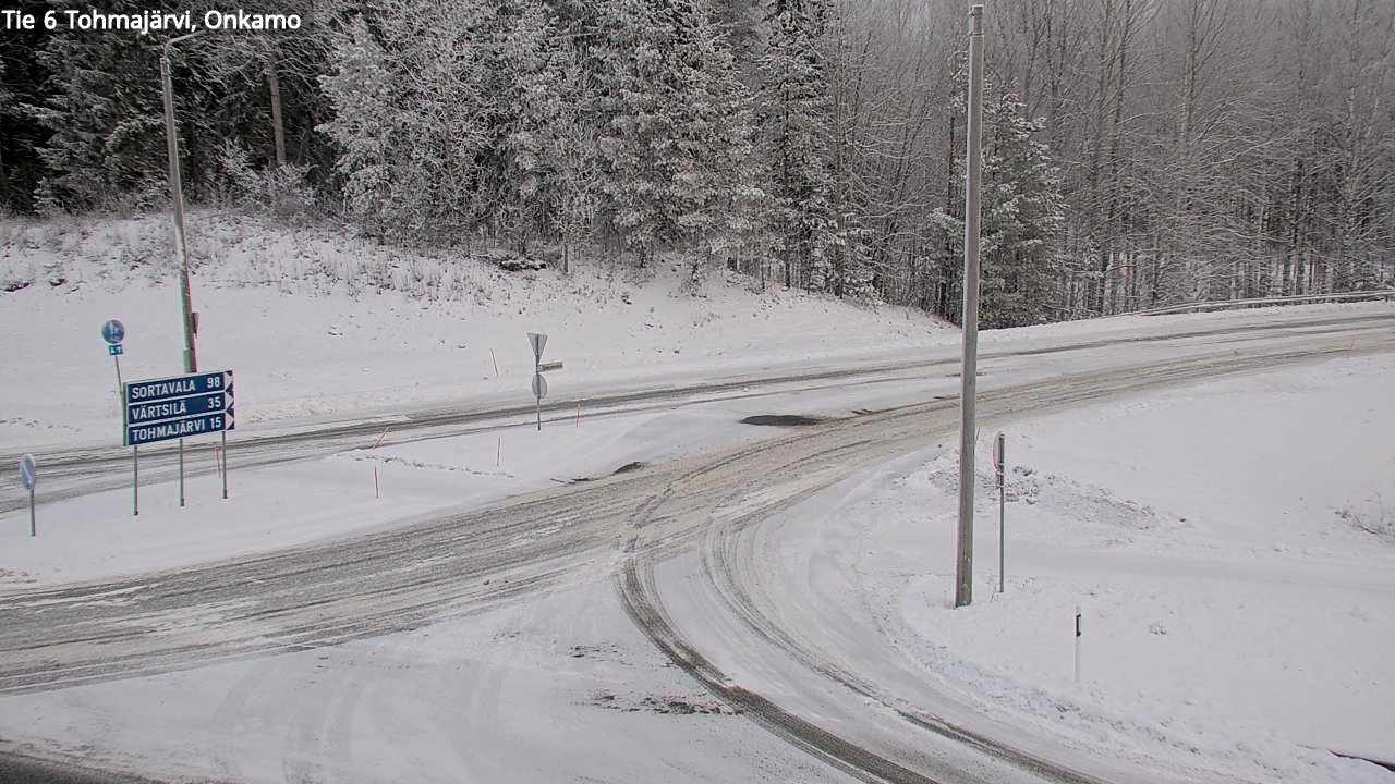 Kelikamerat Kuva Tie 6 Tohmajärvi, Onkamo, Tohmajärvi, Pohjois-Karjala