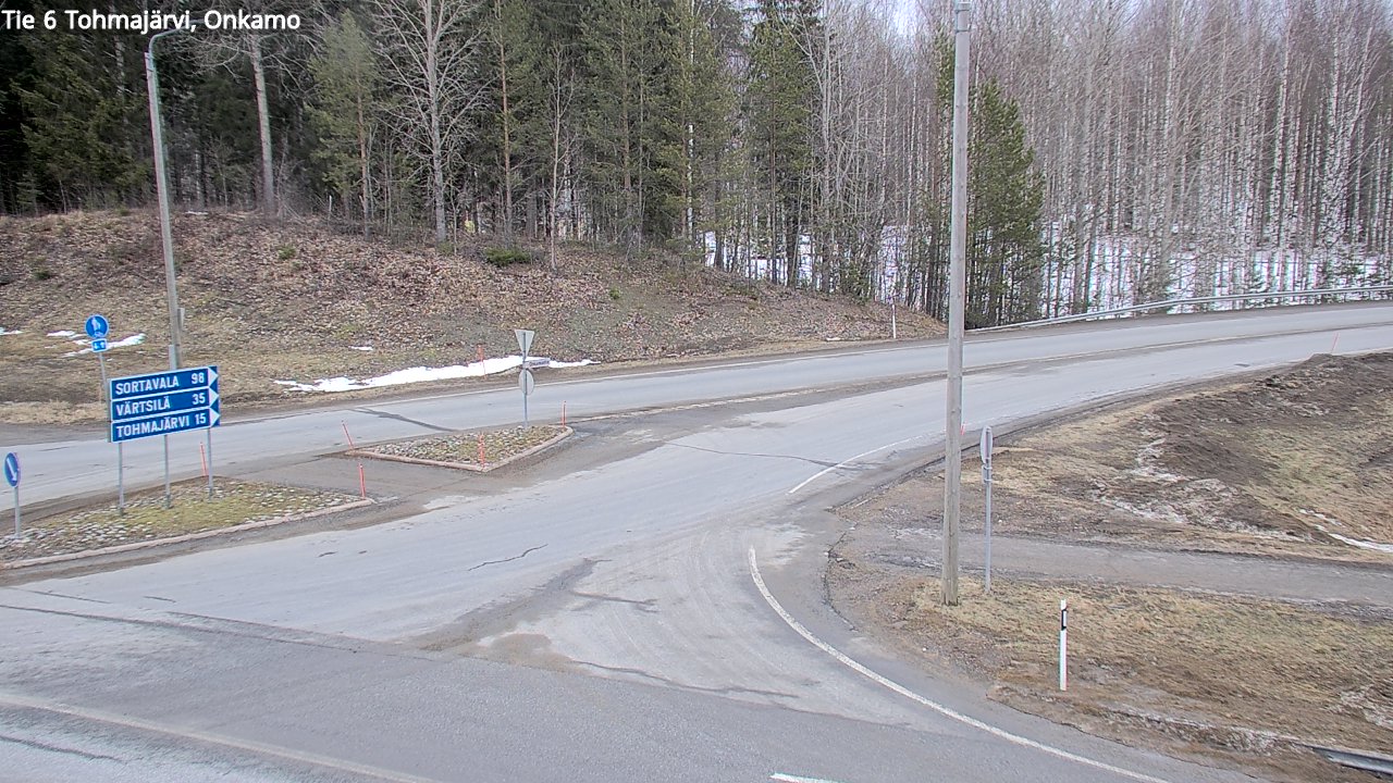 Kelikamerat Kuva Tie 6 Tohmajärvi, Onkamo, Tohmajärvi, Pohjois-Karjala