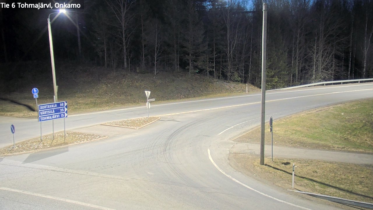 Weather Camera Image Road 6 Tohmajärvi, Onkamo, Tohmajärvi, Pohjois-Karjala