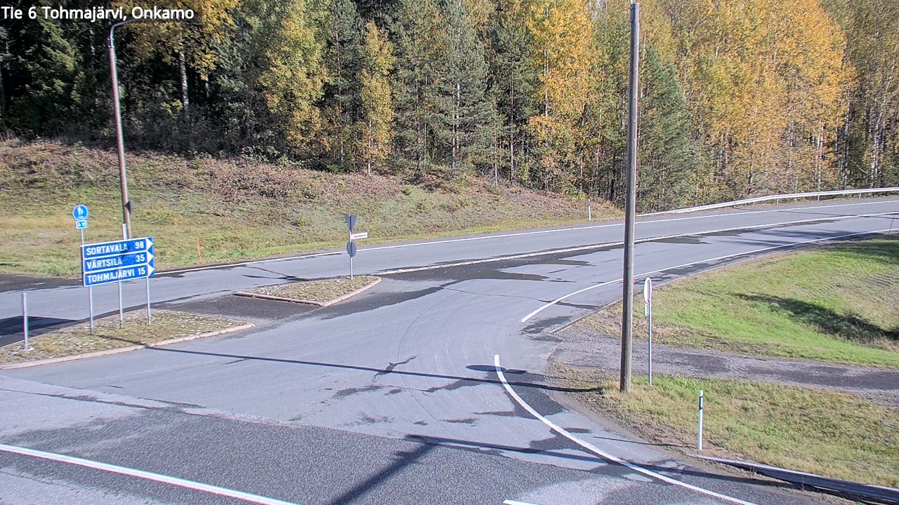 Kelikamerat Kuva Tie 6 Tohmajärvi, Onkamo, Tohmajärvi, Pohjois-Karjala