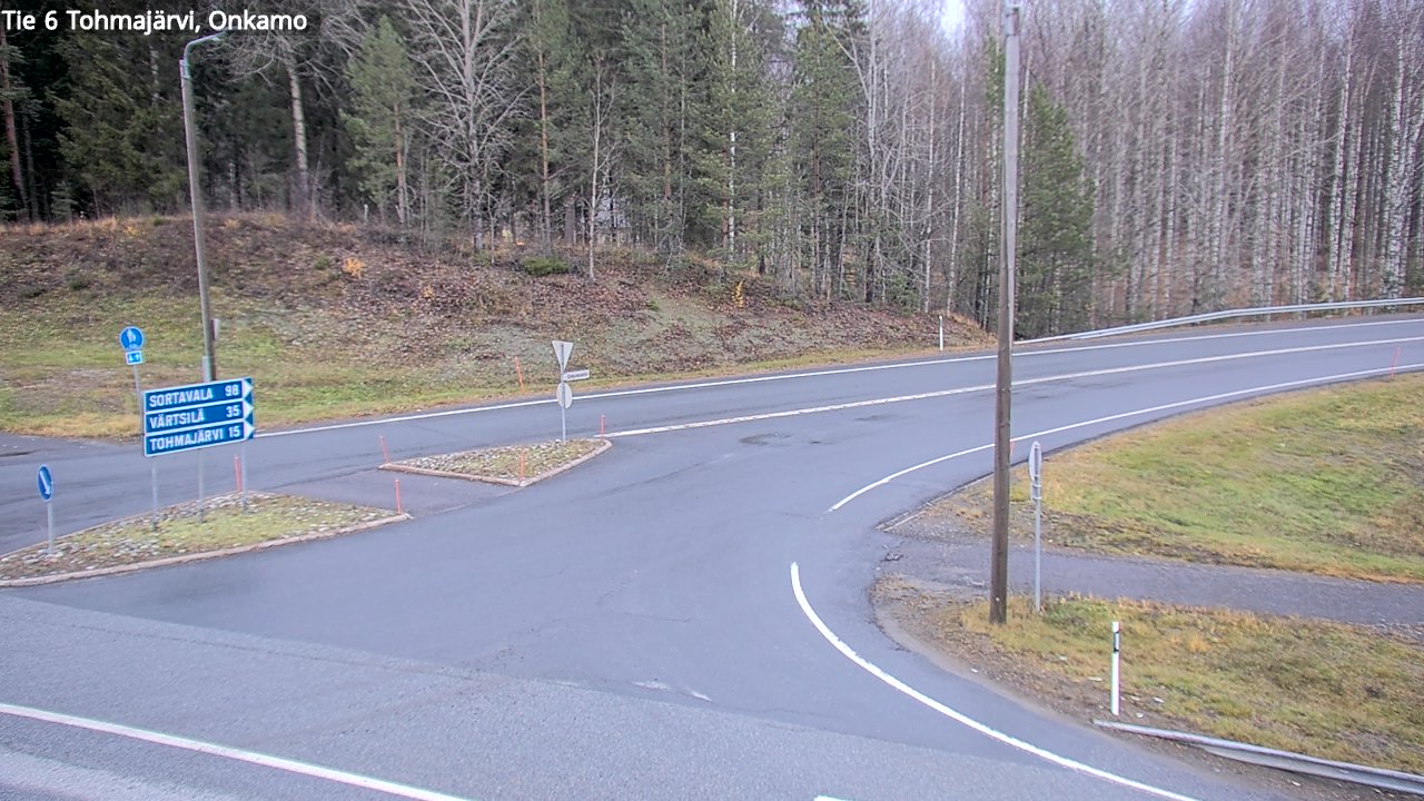 Kelikamerat Kuva Tie 6 Tohmajärvi, Onkamo, Tohmajärvi, Pohjois-Karjala