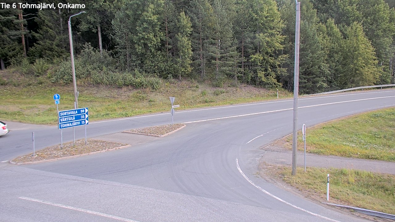 Kelikamerat Kuva Tie 6 Tohmajärvi, Onkamo, Tohmajärvi, Pohjois-Karjala