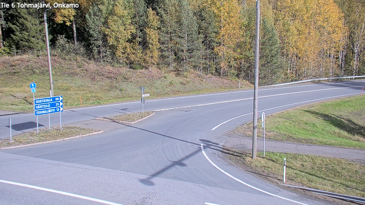 Kelikamerat Kuva Tie 6 Tohmajärvi, Onkamo, Tohmajärvi, Pohjois-Karjala