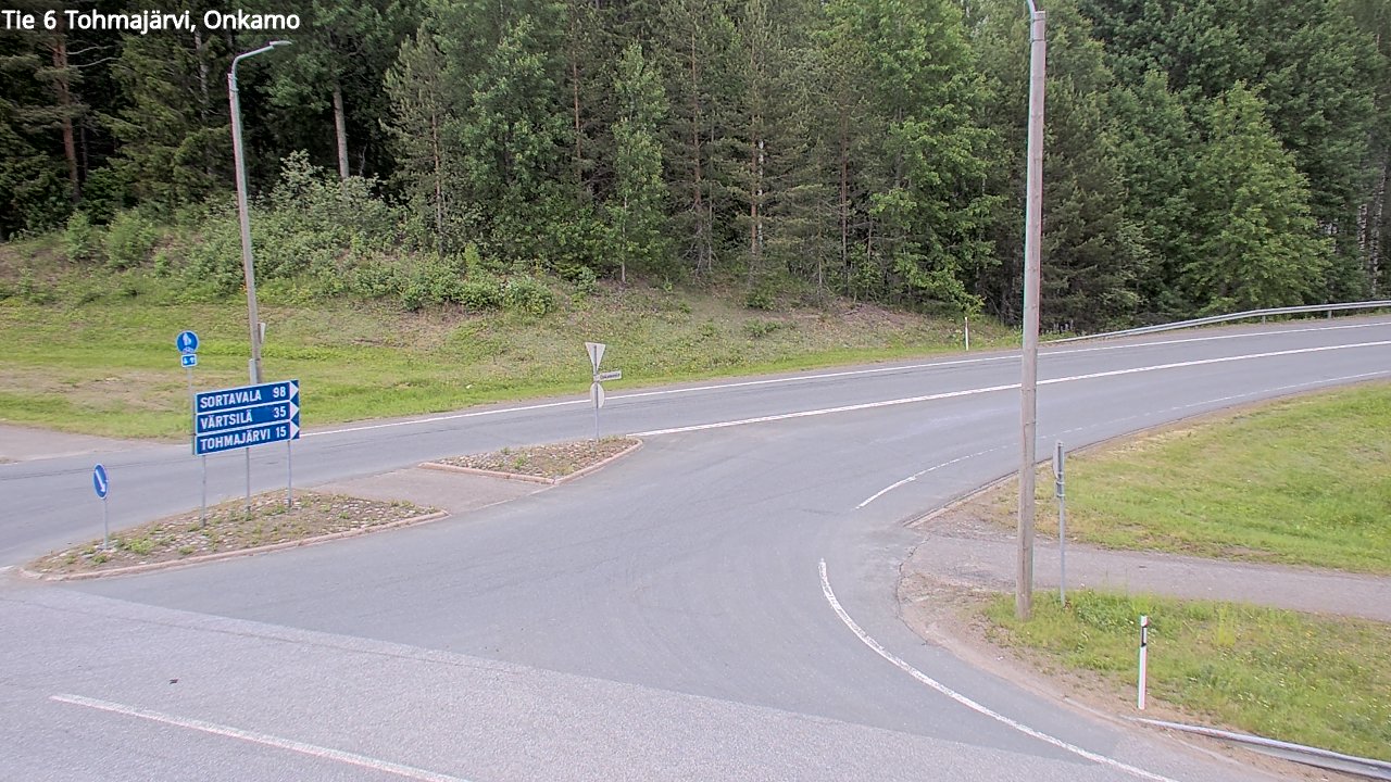 Kelikamerat Kuva Tie 6 Tohmajärvi, Onkamo, Tohmajärvi, Pohjois-Karjala