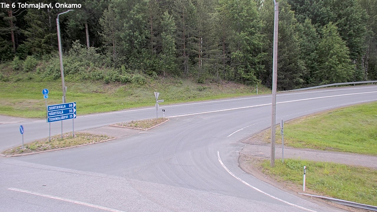 Weather Camera Image Road 6 Tohmajärvi, Onkamo, Tohmajärvi, Pohjois-Karjala