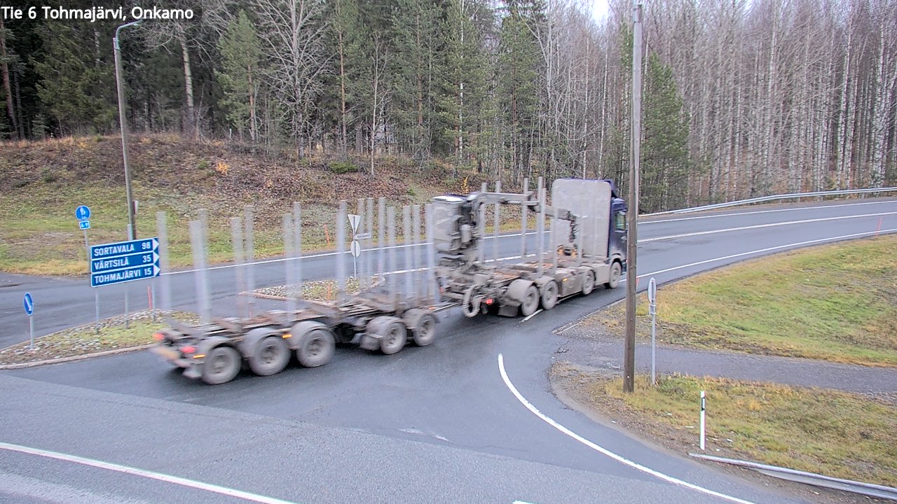Kelikamerat Kuva Tie 6 Tohmajärvi, Onkamo, Tohmajärvi, Pohjois-Karjala