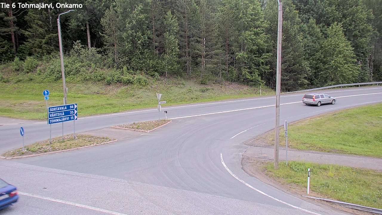 Weather Camera Image Road 6 Tohmajärvi, Onkamo, Tohmajärvi, Pohjois-Karjala