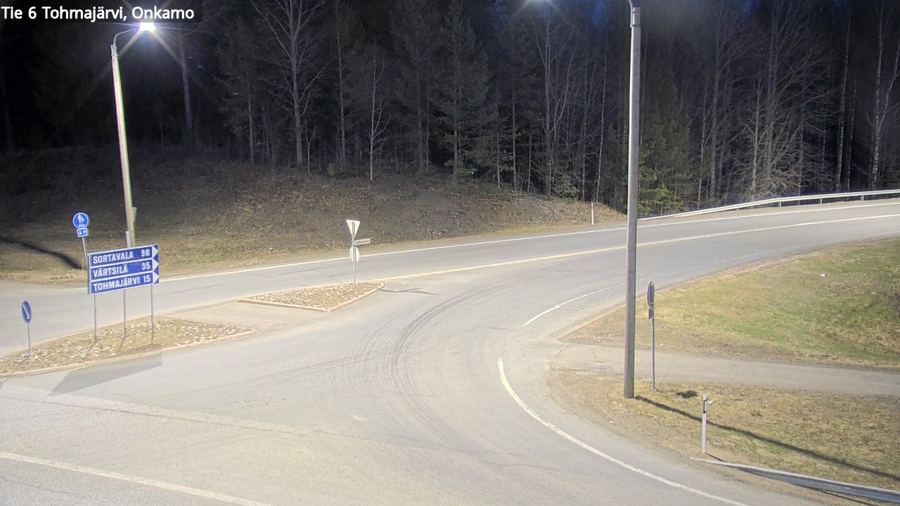 Weather Camera Image Road 6 Tohmajärvi, Onkamo, Tohmajärvi, Pohjois-Karjala