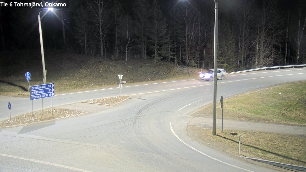 Weather Camera Image Road 6 Tohmajärvi, Onkamo, Tohmajärvi, Pohjois-Karjala