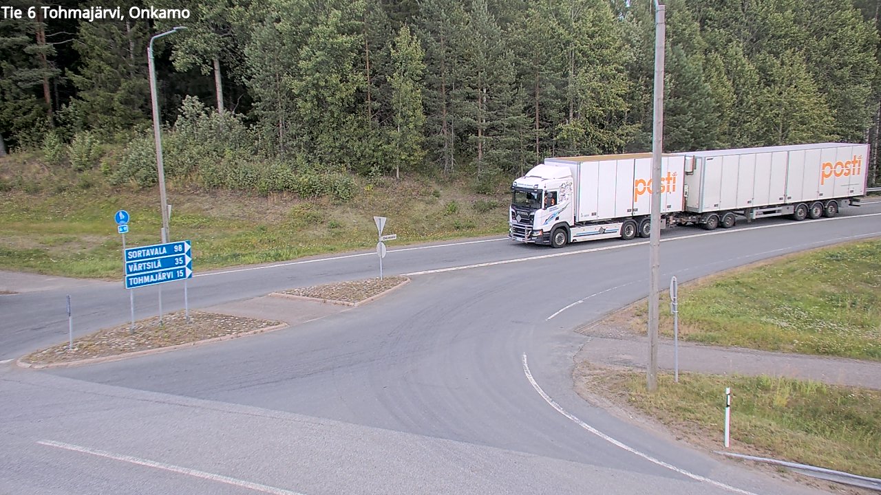 Kelikamerat Kuva Tie 6 Tohmajärvi, Onkamo, Tohmajärvi, Pohjois-Karjala