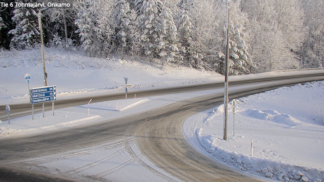 Kelikamerat Kuva Tie 6 Tohmajärvi, Onkamo, Tohmajärvi, Pohjois-Karjala