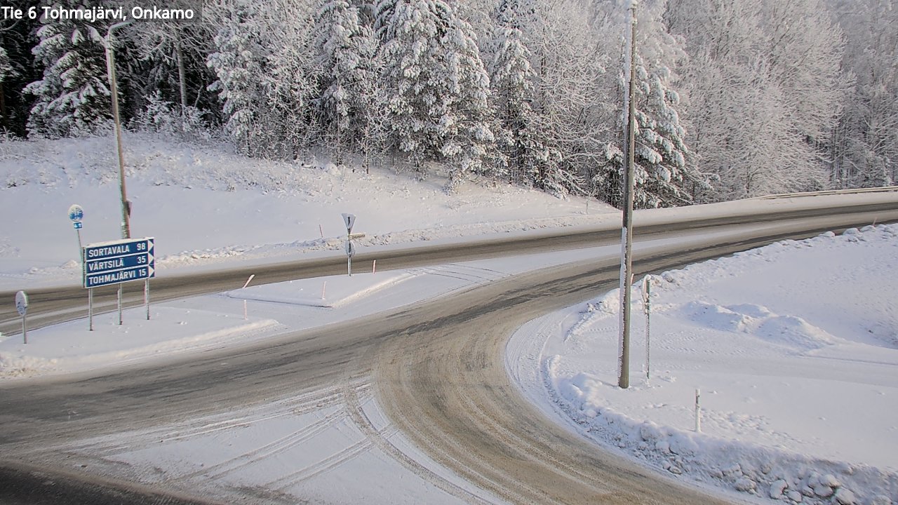 Kelikamerat Kuva Tie 6 Tohmajärvi, Onkamo, Tohmajärvi, Pohjois-Karjala