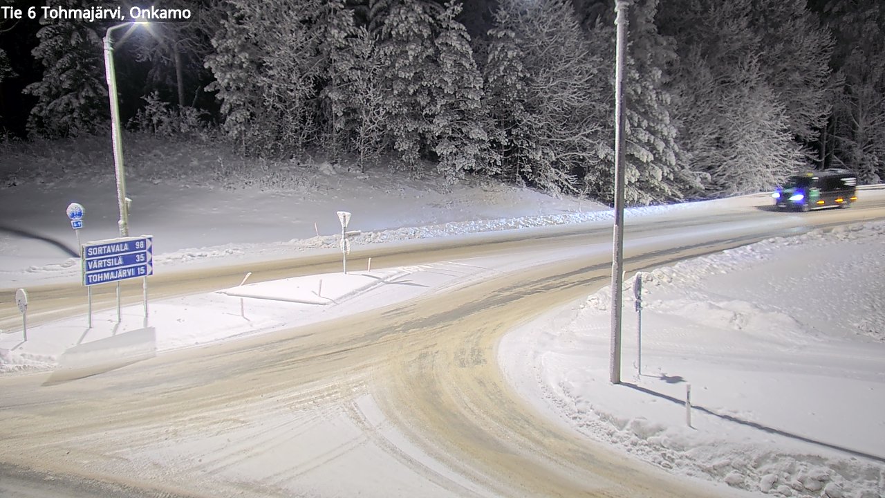 Kelikamerat Kuva Tie 6 Tohmajärvi, Onkamo, Tohmajärvi, Pohjois-Karjala