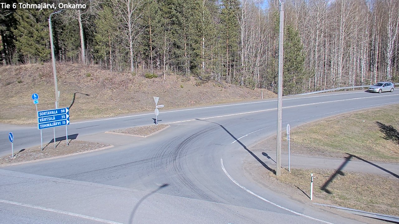 Weather Camera Image Road 6 Tohmajärvi, Onkamo, Tohmajärvi, Pohjois-Karjala