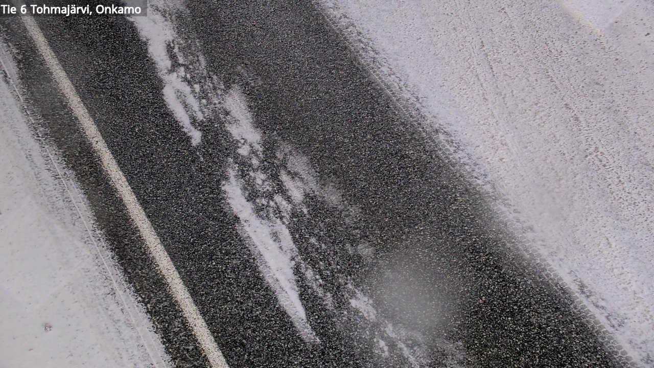 Weather Camera Image Road 6 Tohmajärvi, Onkamo, Tohmajärvi, Pohjois-Karjala