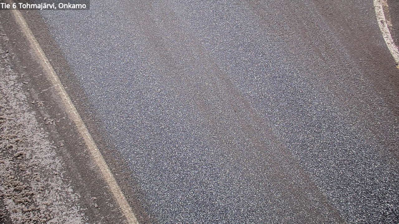 Weather Camera Image Väg 6 Tohmajärvi, Onkamo, Tohmajärvi, Pohjois-Karjala