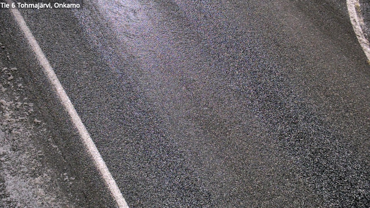 Weather Camera Image Road 6 Tohmajärvi, Onkamo, Tohmajärvi, Pohjois-Karjala