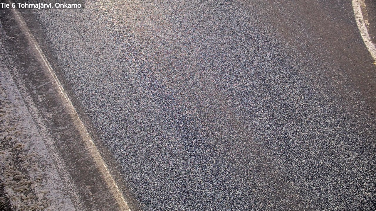 Weather Camera Image Väg 6 Tohmajärvi, Onkamo, Tohmajärvi, Pohjois-Karjala