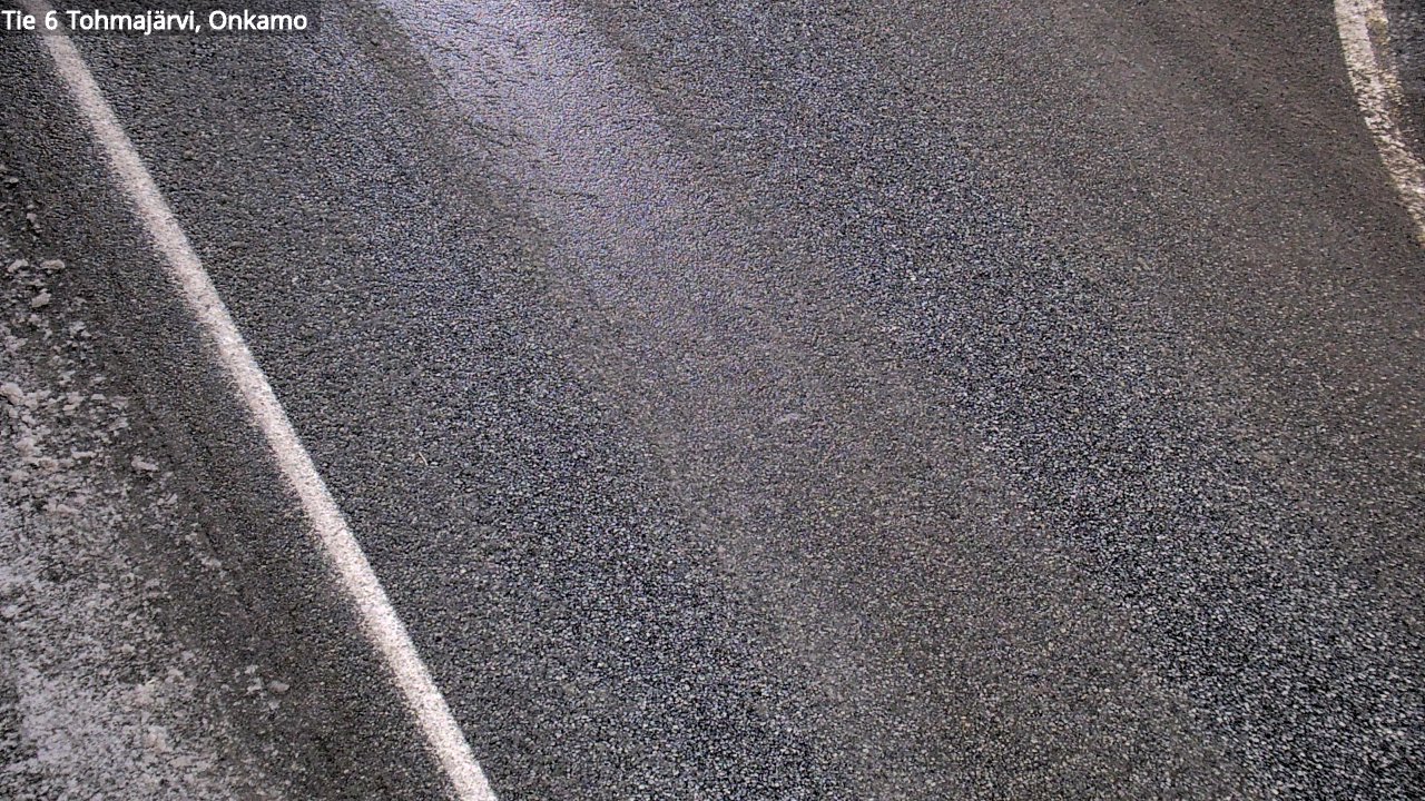 Weather Camera Image Road 6 Tohmajärvi, Onkamo, Tohmajärvi, Pohjois-Karjala