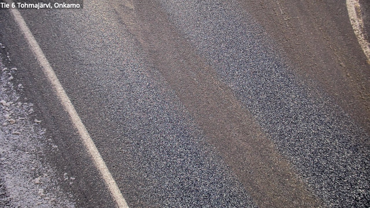 Weather Camera Image Road 6 Tohmajärvi, Onkamo, Tohmajärvi, Pohjois-Karjala