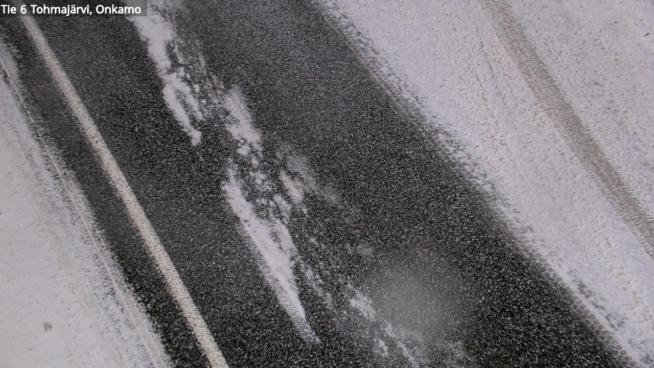 Weather Camera Image Road 6 Tohmajärvi, Onkamo, Tohmajärvi, Pohjois-Karjala