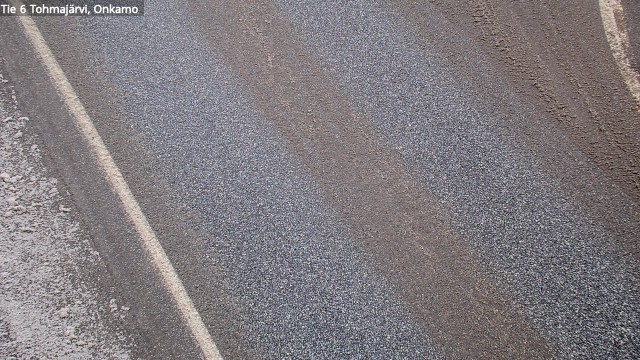 Weather Camera Image Road 6 Tohmajärvi, Onkamo, Tohmajärvi, Pohjois-Karjala