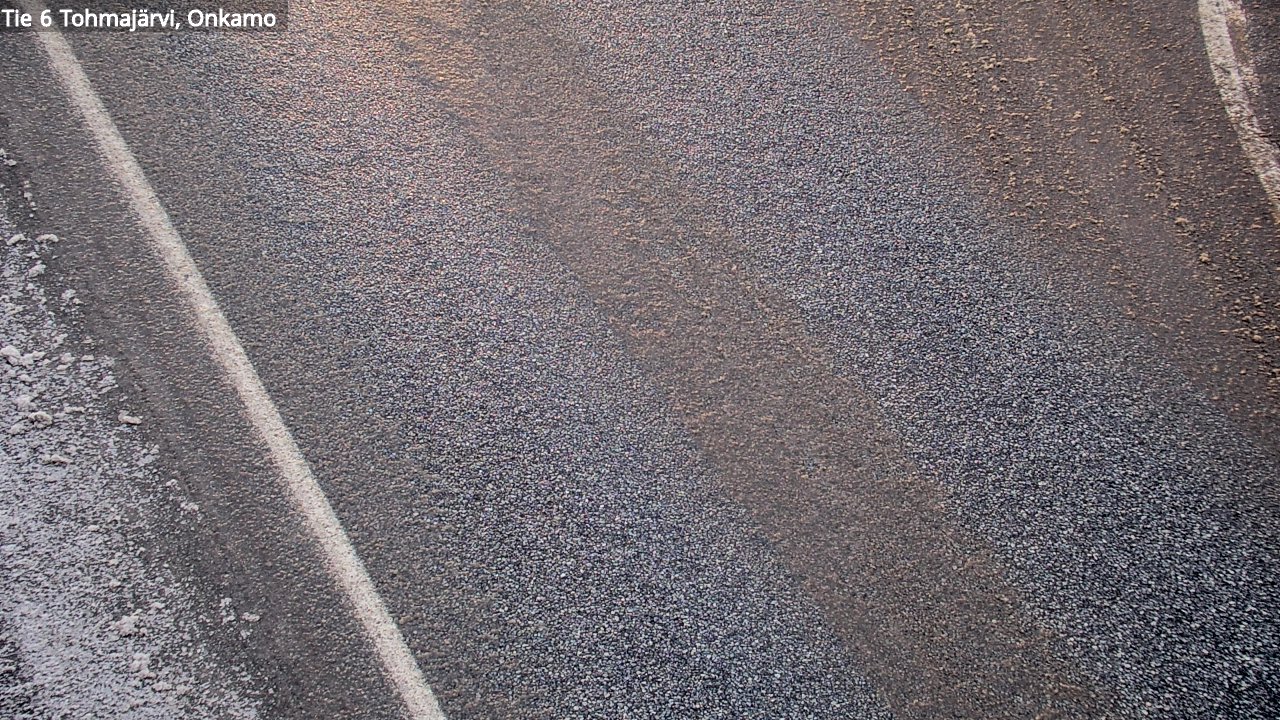 Weather Camera Image Road 6 Tohmajärvi, Onkamo, Tohmajärvi, Pohjois-Karjala