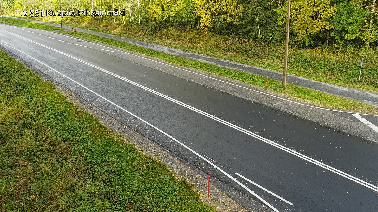Kelikamerat Kuva Tie 551 Kuopio, Pihkainmäki, Kuopio, Pohjois-Savo