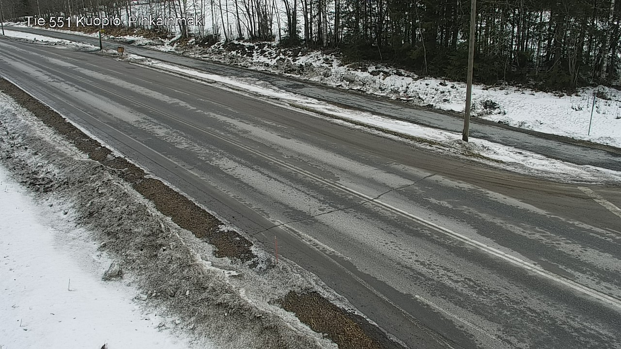 Kelikamerat Kuva Tie 551 Kuopio, Pihkainmäki, Kuopio, Pohjois-Savo